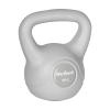 Kettlebell bitumiczny 8 kg szary  REBEL ACTIVE